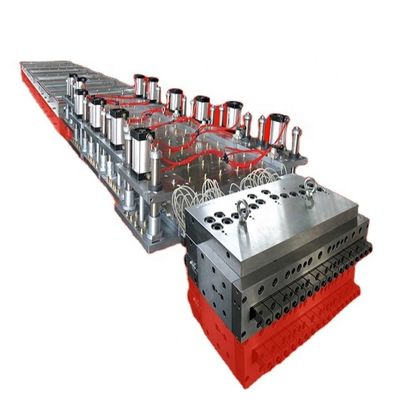 55kW di potenza Yuhao PVC porta pannello di estrussione macchina per la produzione di profili in PVC SIEMENS