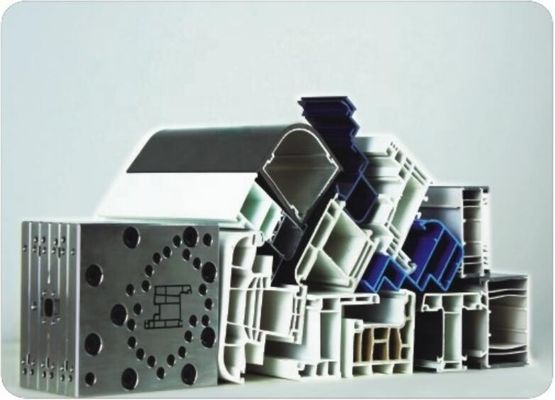 1 Stampo a cavità per il profilo UPVC nelle macchine per la produzione di PVC
