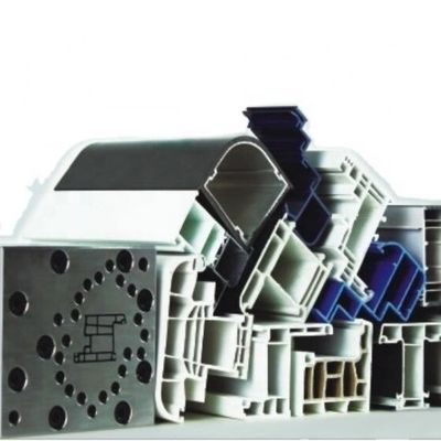 Progettazione di profili in PVC Stampo di estrusione di plastica per finestre in UPVC