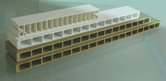 Stampo di cartone WPC per prodotti per la casa Larghezza dello stampo 1000 mm e superfici ecologiche