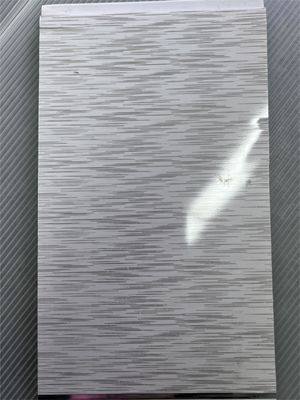 Co-estrusione di cartoni da parete Asa Pc Pe Upvc Profile Estrusione di stampi a stampo in argento PVC