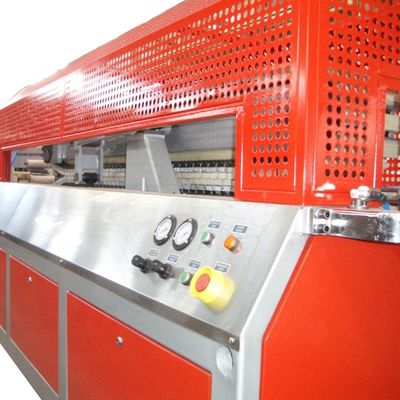150-200 kg/h Capacità High Speed Conical Twin Screw Wood Plastic Extruder Machine Line