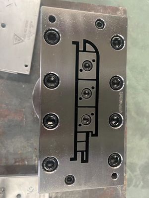 Trattamento superficiale di lucidatura elettroplatazione Stampo di estrusione WPC per telaio di porta OEM WPC