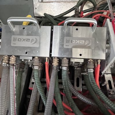 1 Stampo a cavità per profili UPVC a perline di vetro