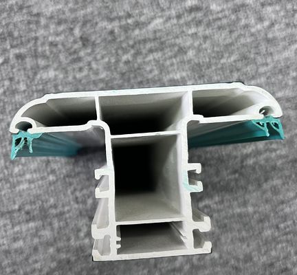 Profili di plastica UPVC EKO in taglia cliente Prodotto da uno stampo di estrusione in PVC a una cavità