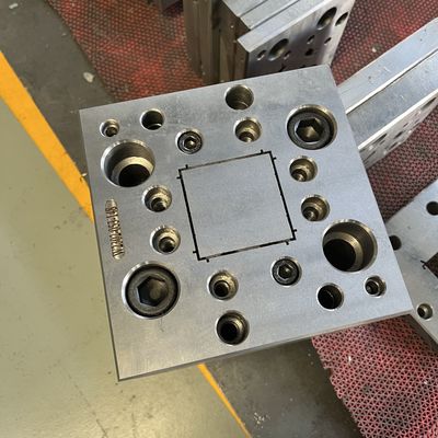 Progettazione di stampi per estrussione di profili UPVC di materiale plastico per stampi per veicoli di prodotto