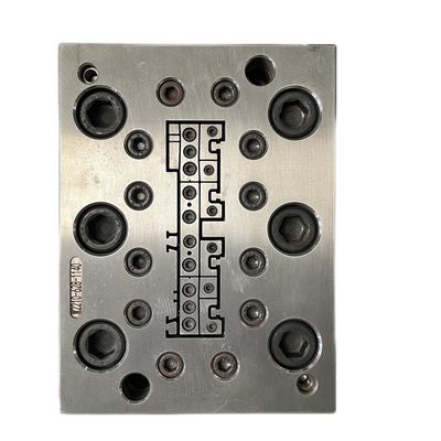 Stampo per pavimenti in UPVC per utensili di estrusione in legno e plastica in materia e progettazione di dimensioni del cliente