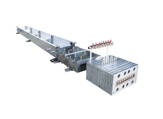 WPC PVC Pipe Extrusion Die Design Mold con trattamento superficiale di lucidatura elettroplatazione