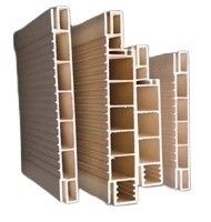 Matrice di estrussione a telaio di porta in WPC argento per software di progettazione AutoCAD e prodotti in PVC-legno
