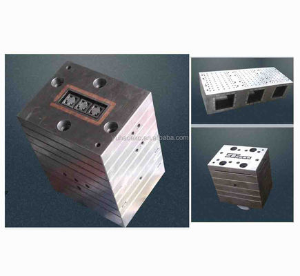 Scaffalatura di vetro per tubi WPC PVC