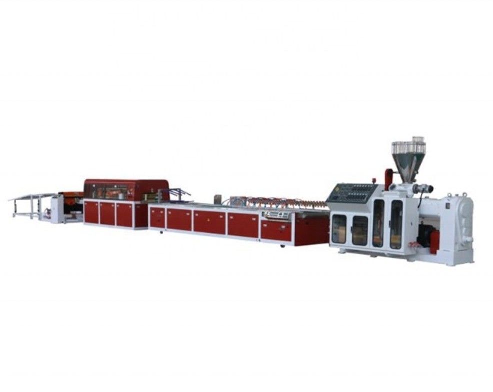 ABB Inverter PVC WPC Profile Plastic Making Machine per finestre e porte