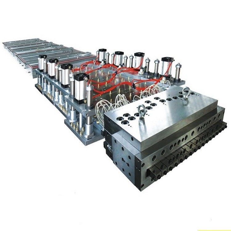 Polito ed elettroplatato 700 mm CPVC WPC Hollow Door Panel Extrusion Mould