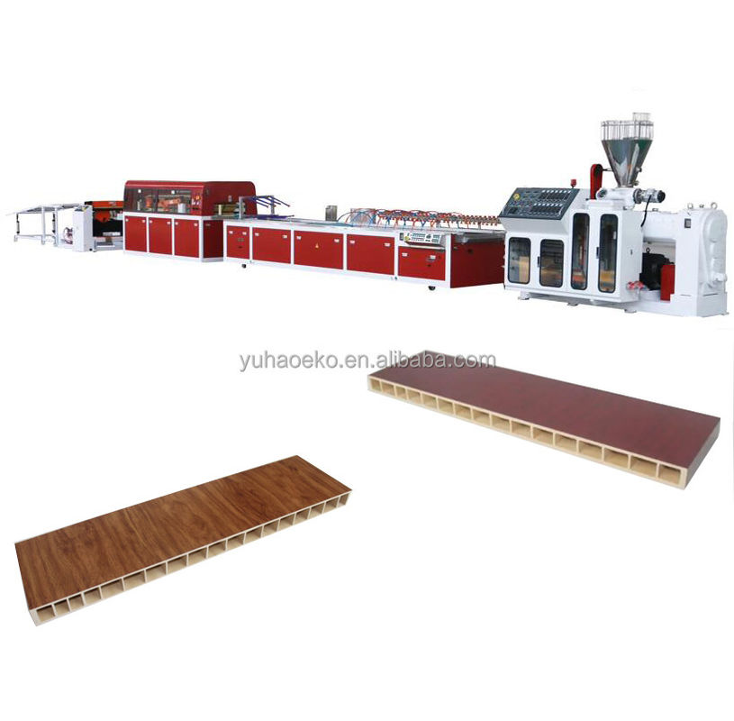 92/188mm Diametro di vite UPVC/WPC Macchina di estrussione per pannelli di porte per opere di costruzione