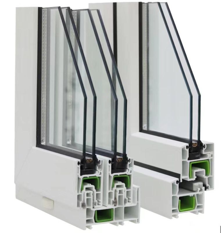 Stampo per estrusione d'argento per la produzione di porte di finestre in acciaio di plastica Stampo per profili UPVC